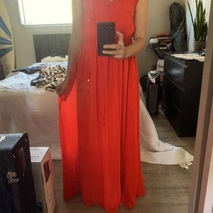 Red cocktail dress - H&M